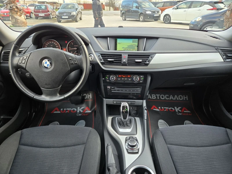 BMW X1 2.0D-184кс= АВТОМАТ= 4Х4= M PACKET= NAVI= FACE, снимка 12 - Автомобили и джипове - 53048141