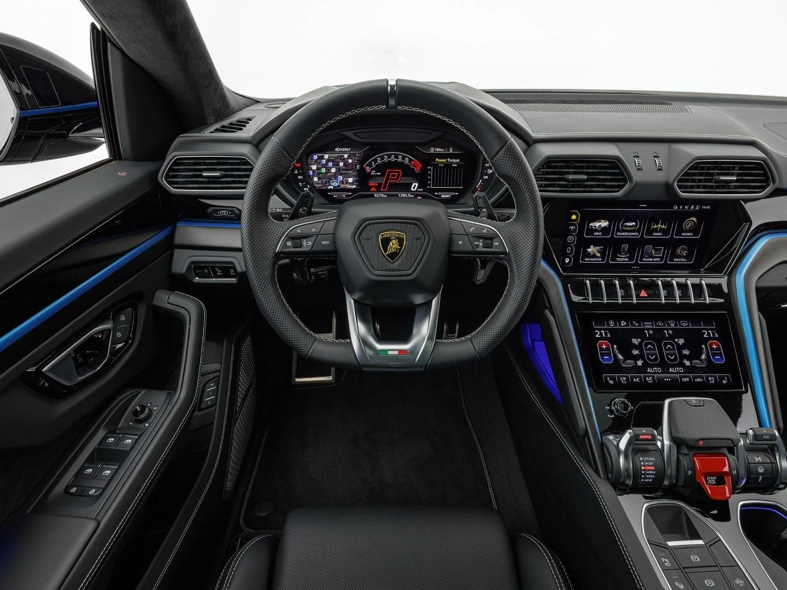 Lamborghini Urus S/CERAMIC/AKRAPOVIC/NERO HELENE/ANIMA/B&O/4-SEATS/ - изображение 10