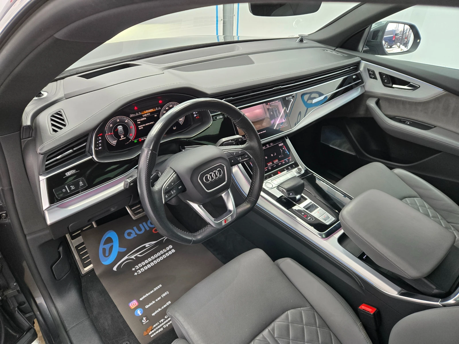 Audi Q8 QUATTRO* 360 3D* ВАКУМ* B&O* 24 МЕСЕЦА ГАРАНЦИЯ - изображение 7
