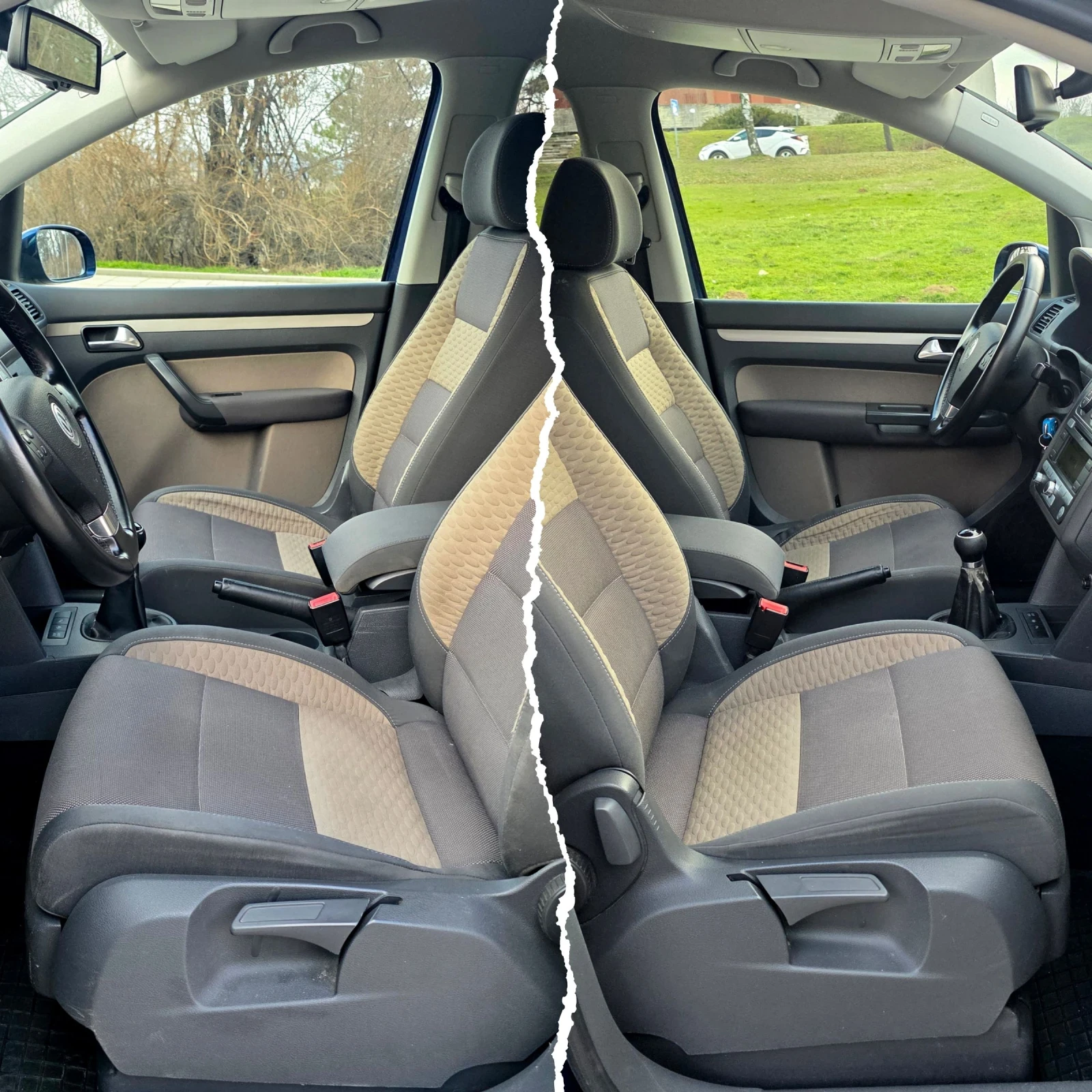 VW Touran 1.9TDi CROSS, снимка 13 - Автомобили и джипове - 53714350