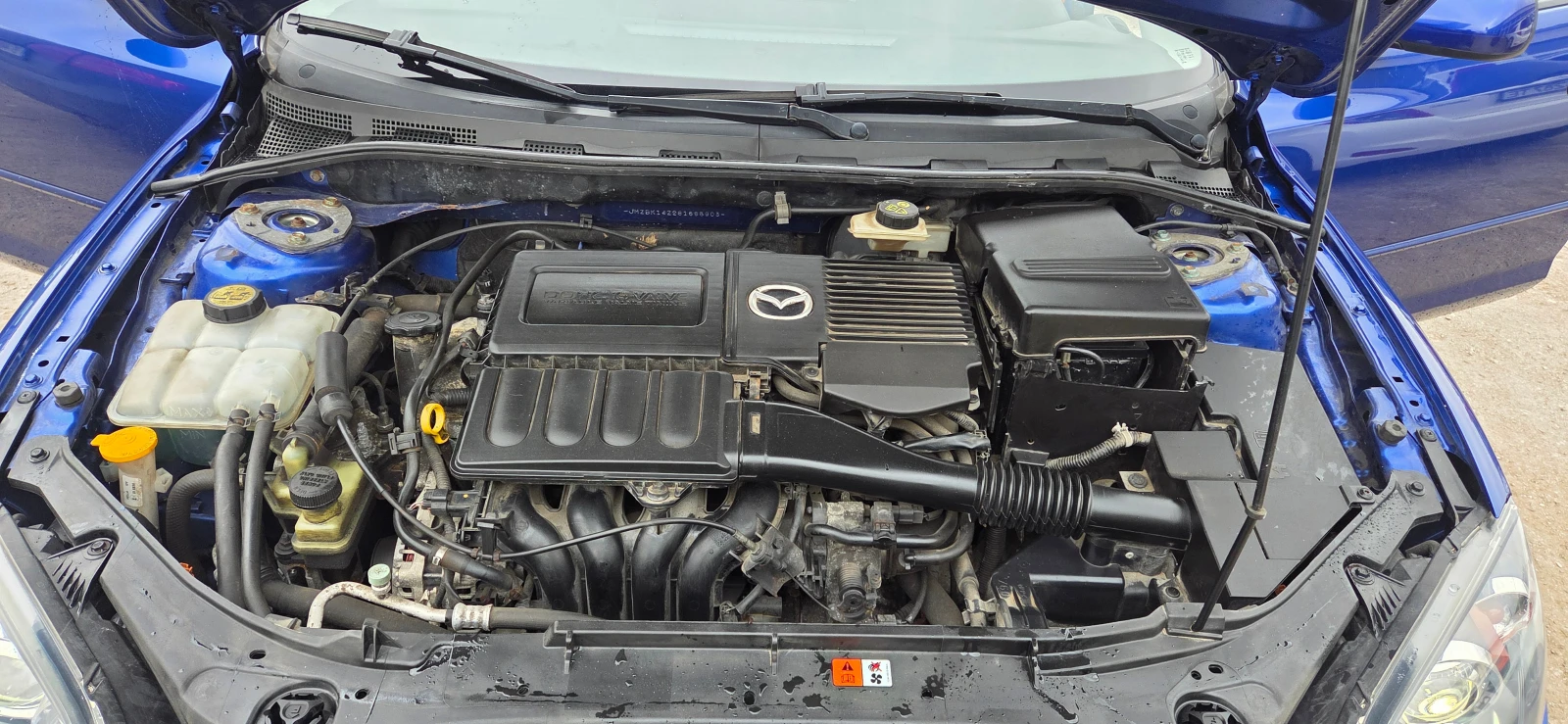 Mazda 3 1.6 БЕНЗИН ВЕРИГА FACE, снимка 11 - Автомобили и джипове - 53998351