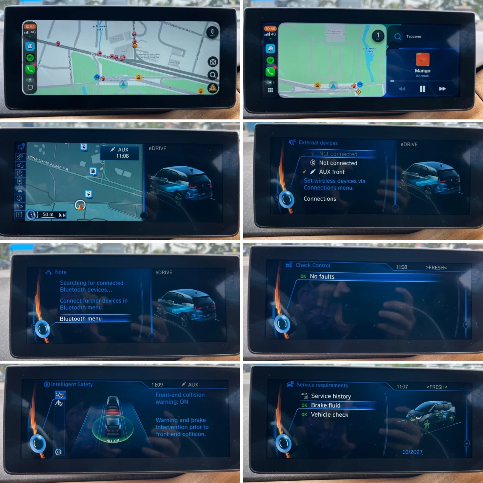 BMW i3 60AH* CAMERA* CARBON* ПОДГРЕВ, снимка 11 - Автомобили и джипове - 54475435