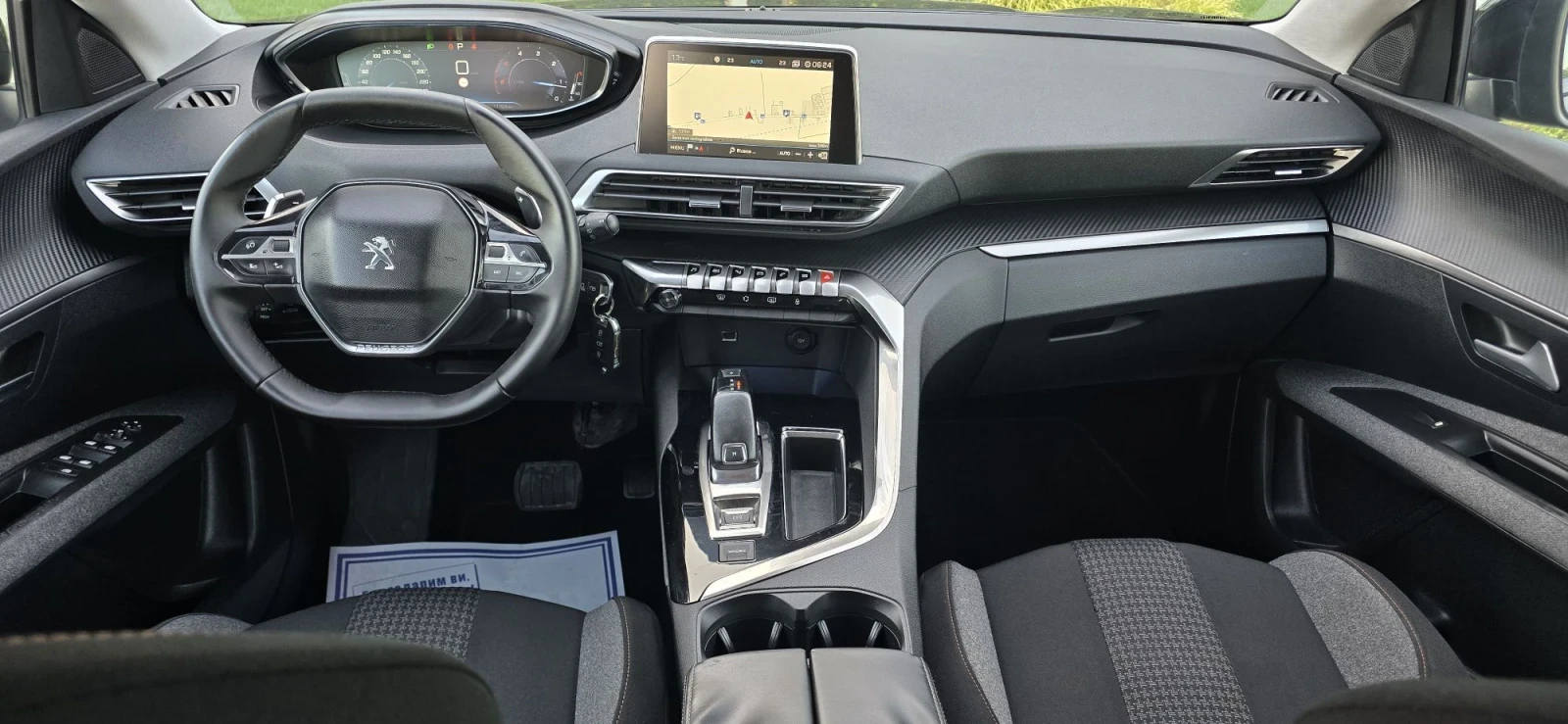Peugeot 3008 1.6 HDI* GT-LINE* АВТОМАТ* НАВИ* КАМЕРА* FULL, снимка 12 - Автомобили и джипове - 56112851