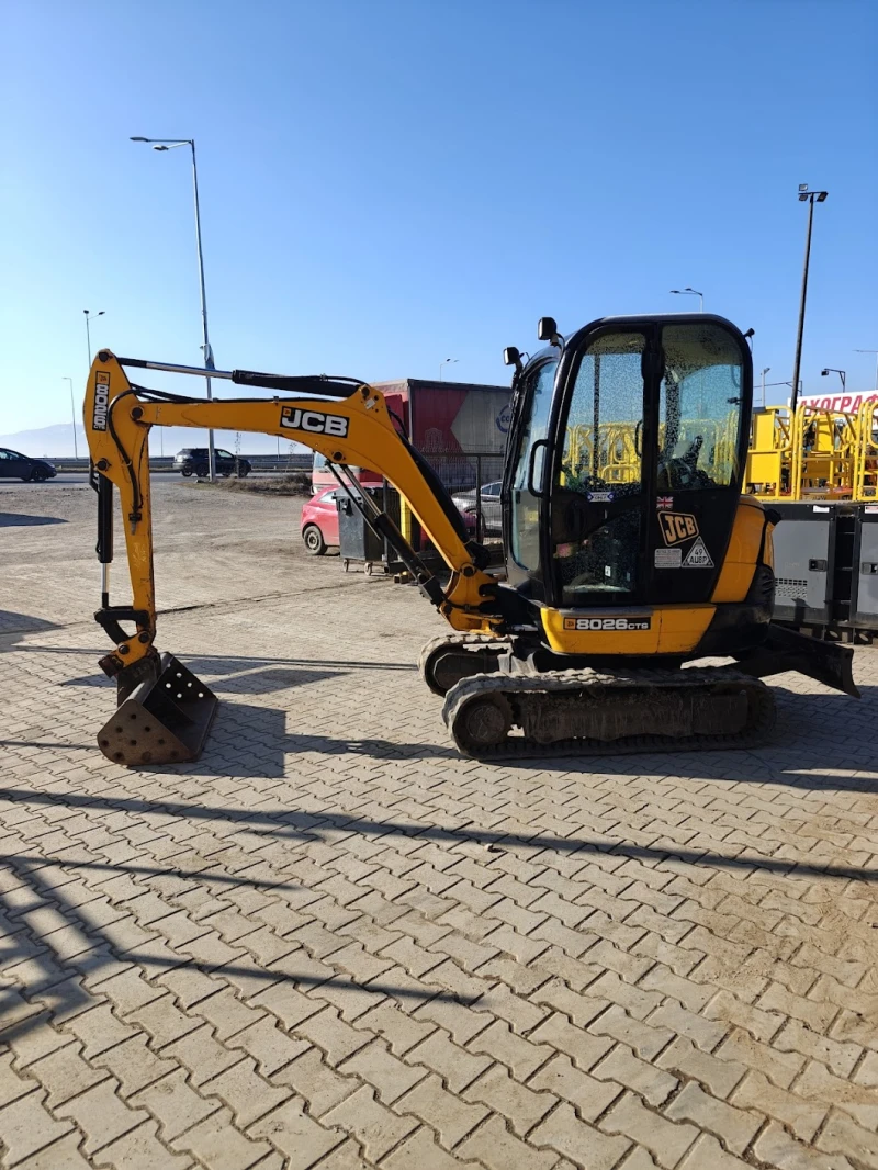 Багер JCB 8026, снимка 4 - Индустриална техника - 53174392