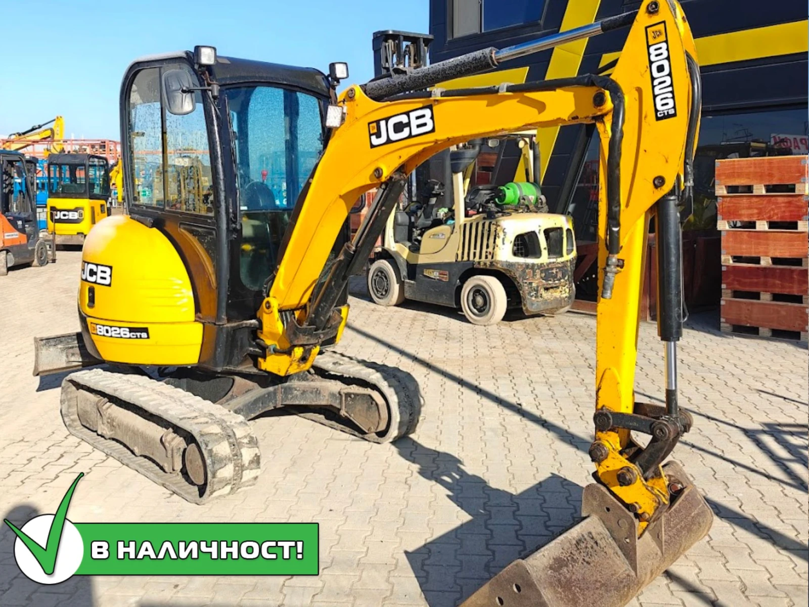 Багер JCB 8026, снимка 1