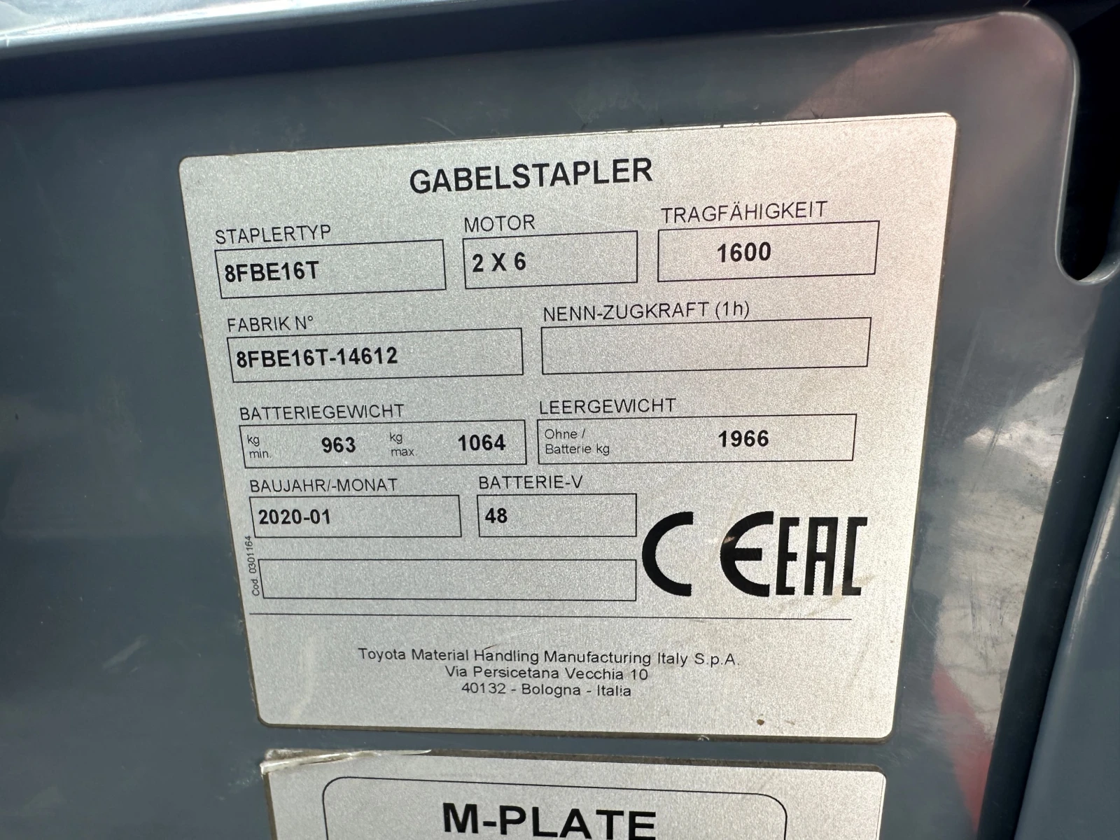 ���������� Toyota 8FBE16T | Mobile.bg � ����������� 11