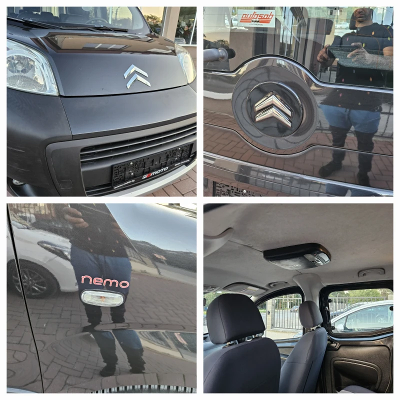 Citroen Nemo 1.3  M-Jet, Start-Stop, DVD, Euro 5B, 11.2011г., снимка 16 - Автомобили и джипове - 47339317