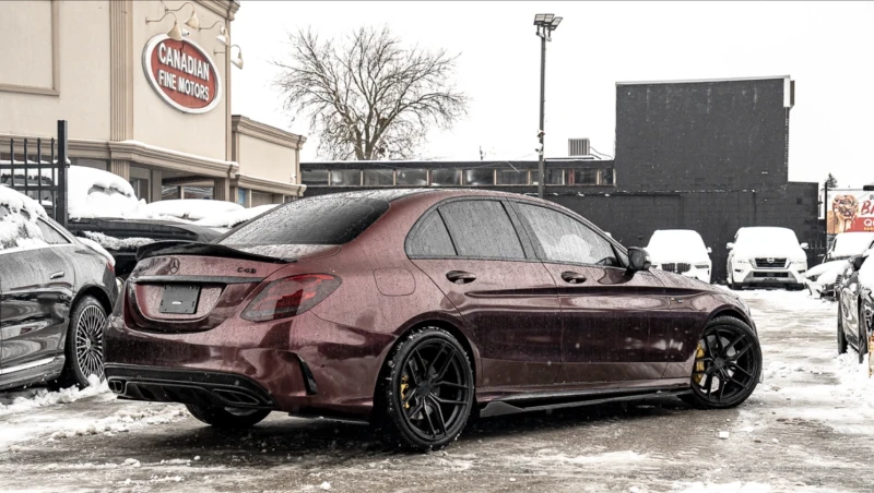 Mercedes-Benz C 43 AMG BSM | NAVI | BURMESTER | RED SEATBELT | КРАЙНА ЦЕН, снимка 2 - Автомобили и джипове - 52749292