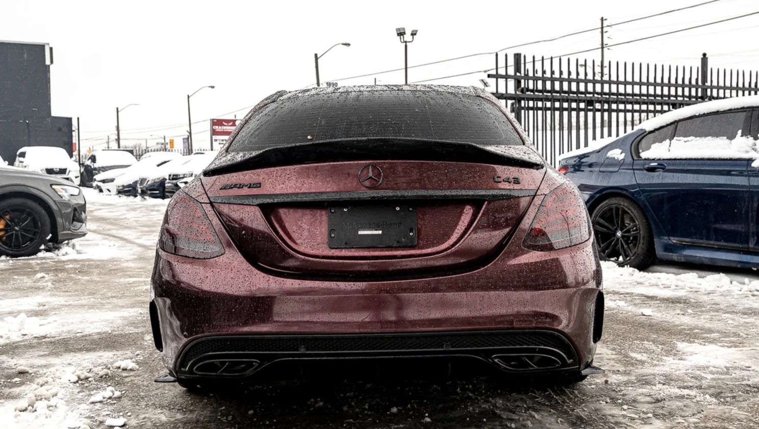 Mercedes-Benz C 43 AMG BSM | NAVI | BURMESTER | RED SEATBELT | КРАЙНА ЦЕН - изображение 3