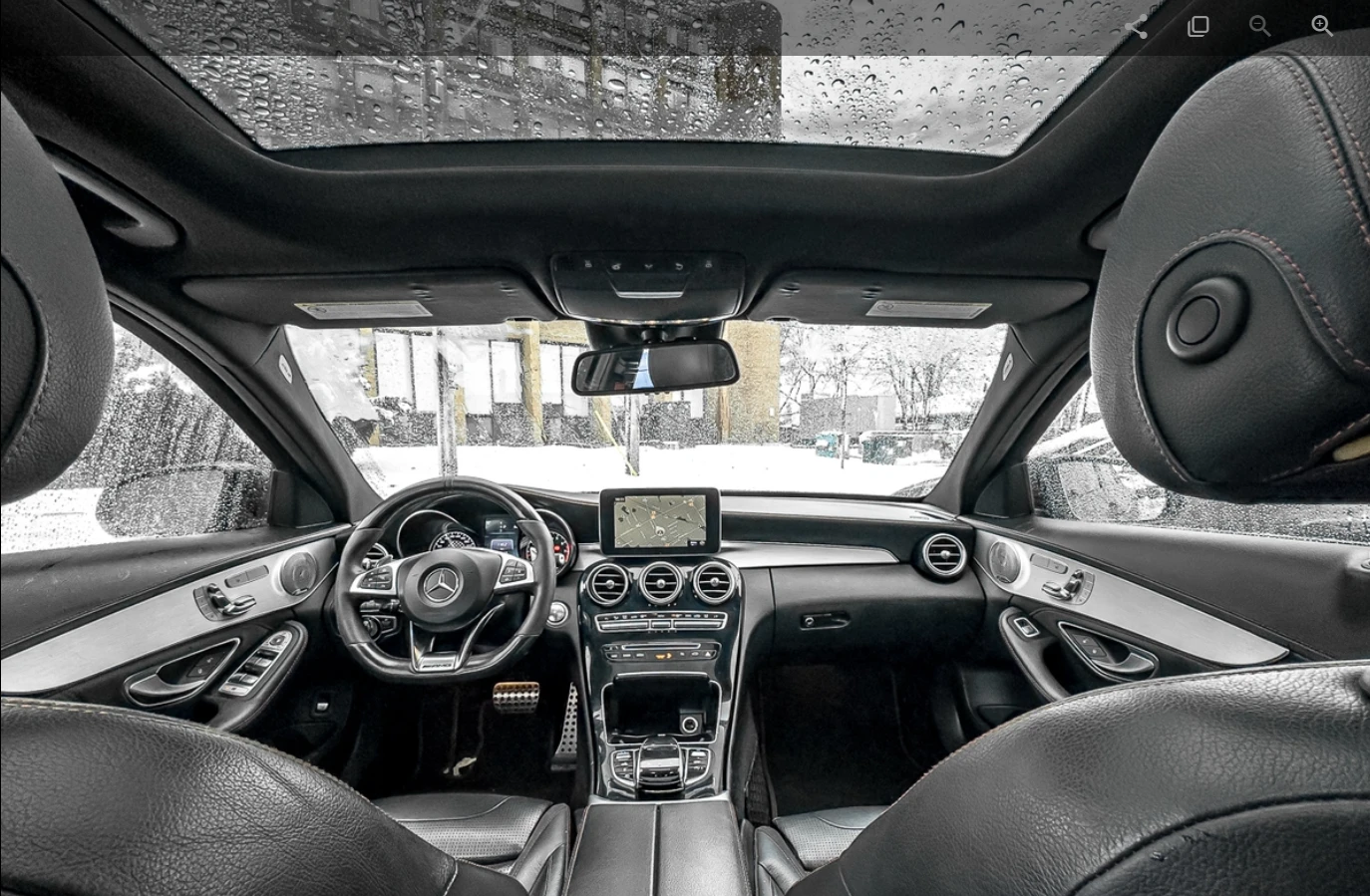 Mercedes-Benz C 43 AMG BSM | NAVI | BURMESTER | RED SEATBELT | КРАЙНА ЦЕН - изображение 8