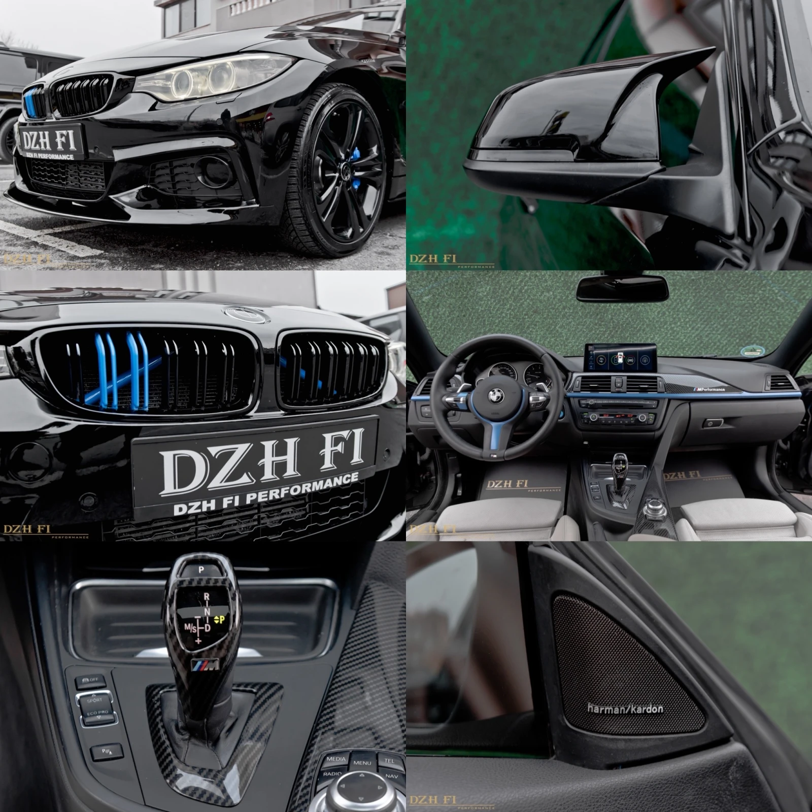 BMW 435 D/M4 OPTIC/COUPE/313KC/XDRIVE/AKRAPOVIC/CARBON/HEA, снимка 17 - Автомобили и джипове - 53899357