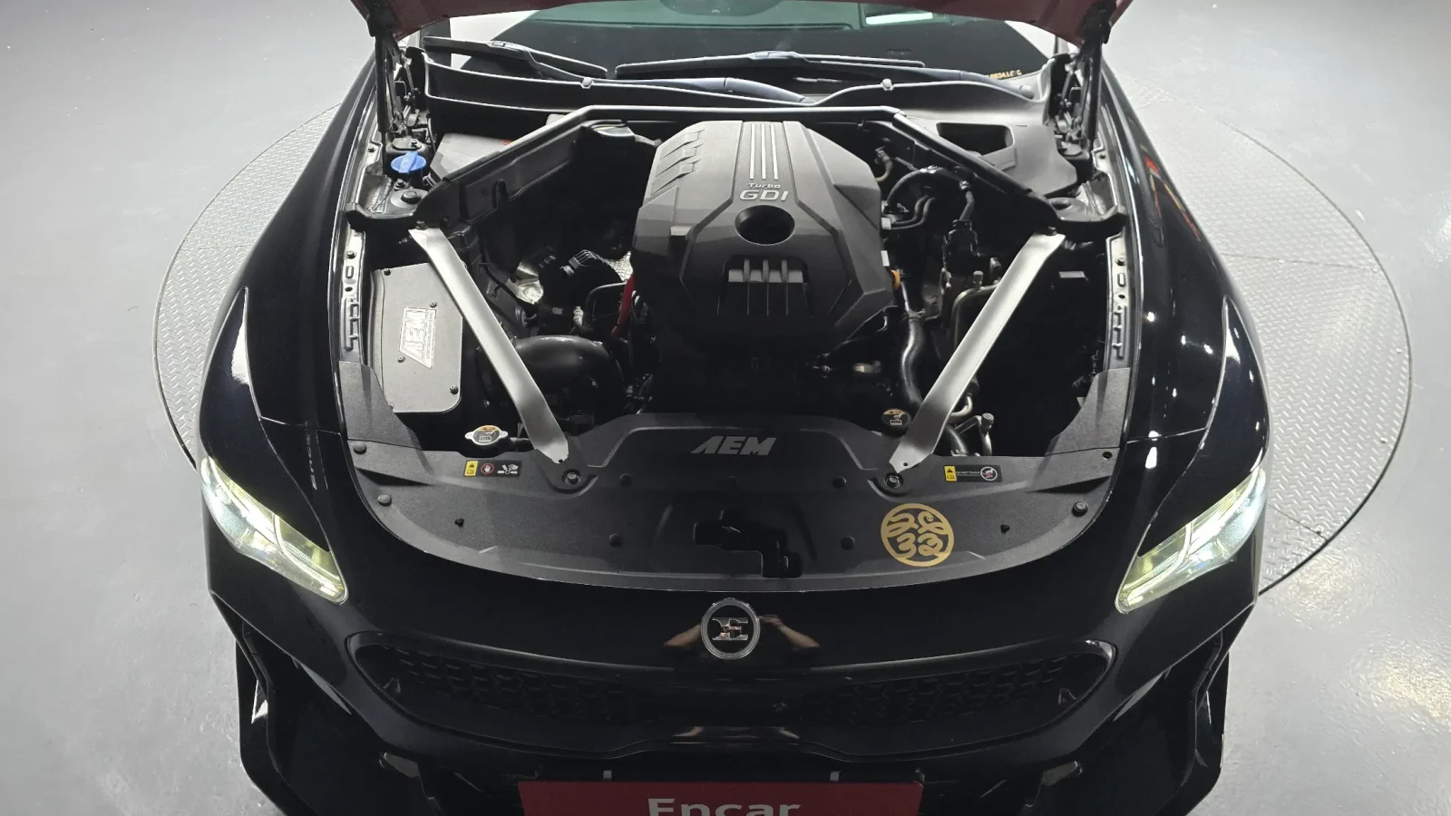 Kia Stinger CARBON| AEM| 360| HEADS UP, снимка 6 - Автомобили и джипове - 55398499