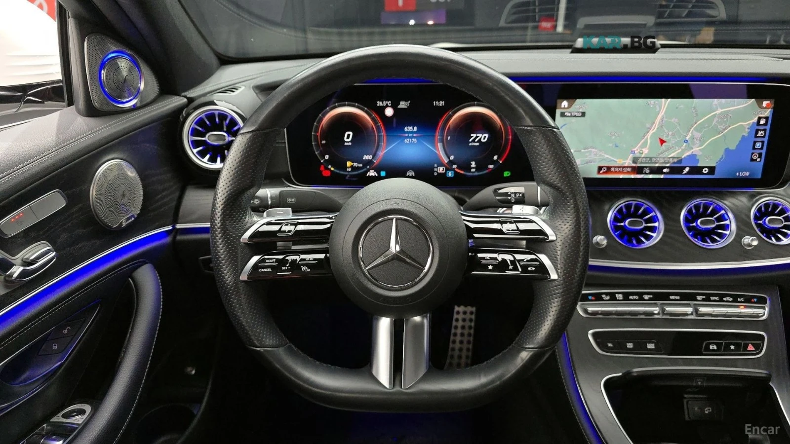 Mercedes-Benz E 220 4MATIC/AMG-LINE/DRIVE-ASSISTS/SUNROOF, снимка 7 - Автомобили и джипове - 55751470