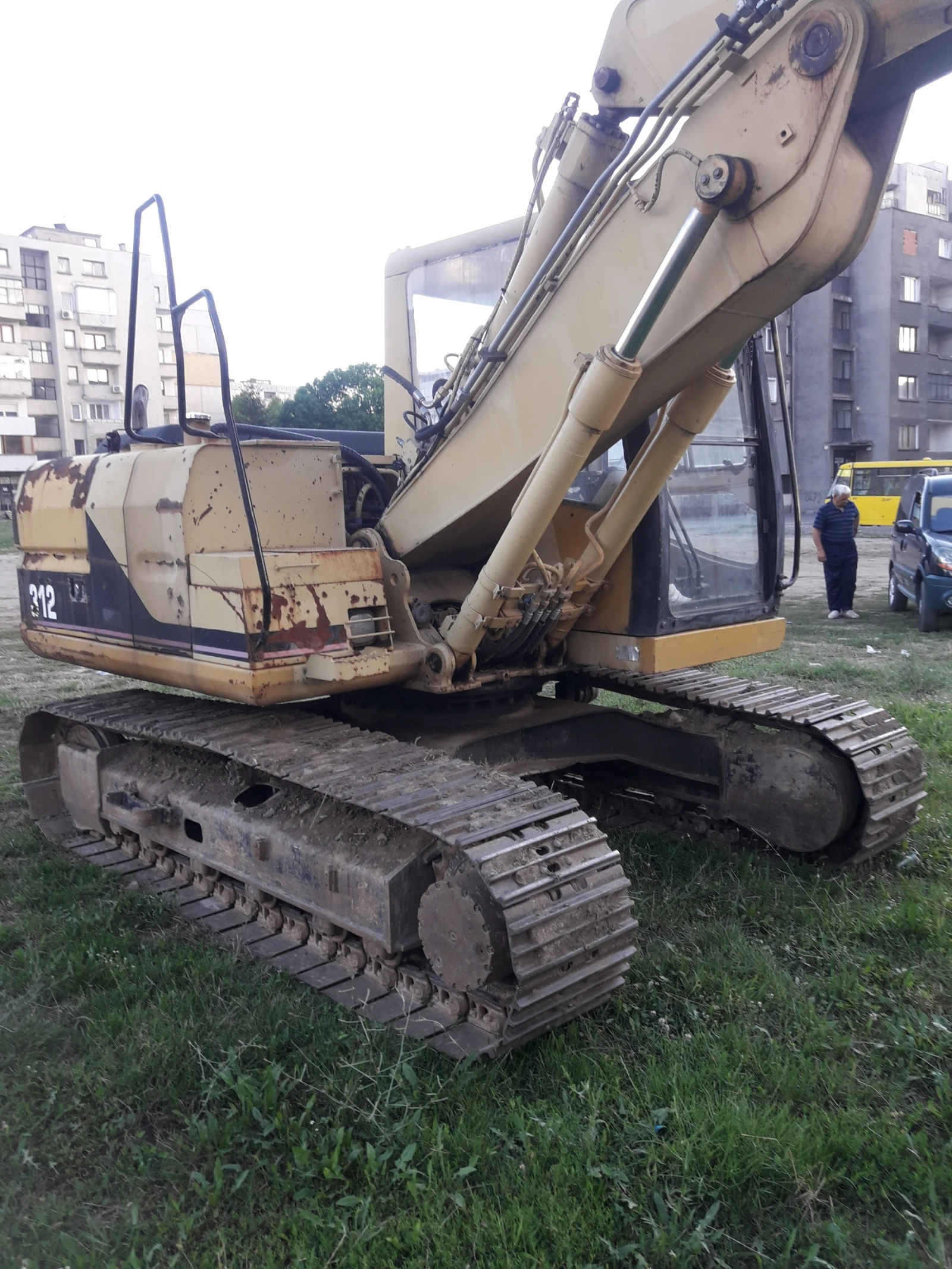 Багер Cat 312, снимка 6 - Индустриална техника - 56331419