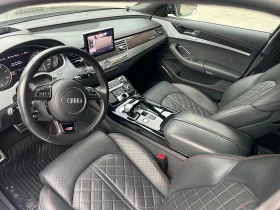Audi S8 PLUS* РЕАЛНИКМ* ВАКУМ* ОБДУХ* МАСАЖ* 360* ALCANTAR, снимка 16