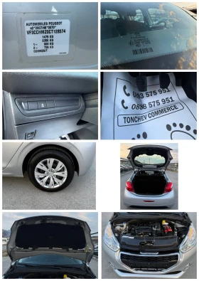 Peugeot 208 1.2i-NEW-126.000km-ORIGINAL-NAVI-TV-DVD-TOP-FULL | Auto.bg — изображение 17