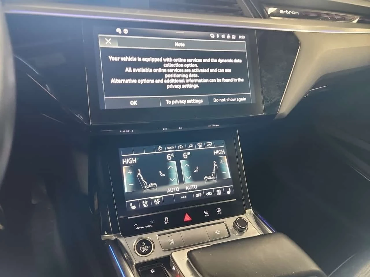 Audi E-Tron SPORTBACK TECHNIK| PANO| HEAD-UP| 360| , снимка 12 - Автомобили и джипове - 54077552