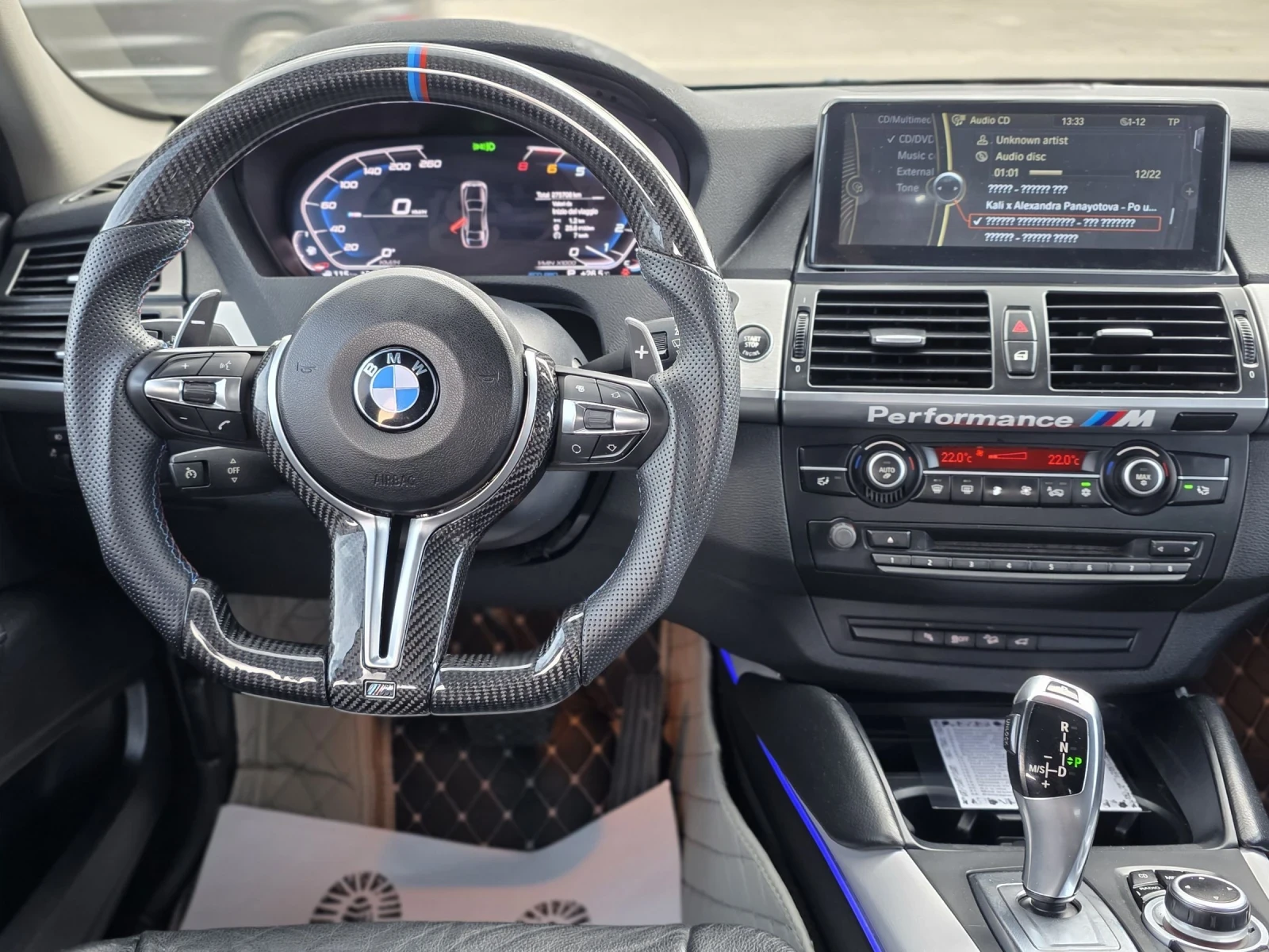 BMW X6 3.5D 286 k.c. x-Drive Digital Displey* Tаблет Нави, снимка 14 - Автомобили и джипове - 55032770