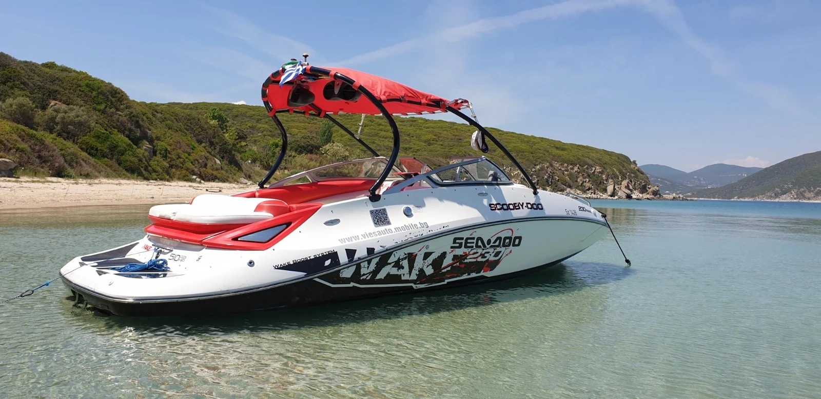 Лодка Bombardier Sea Doo WAKE-230 - изображение 9