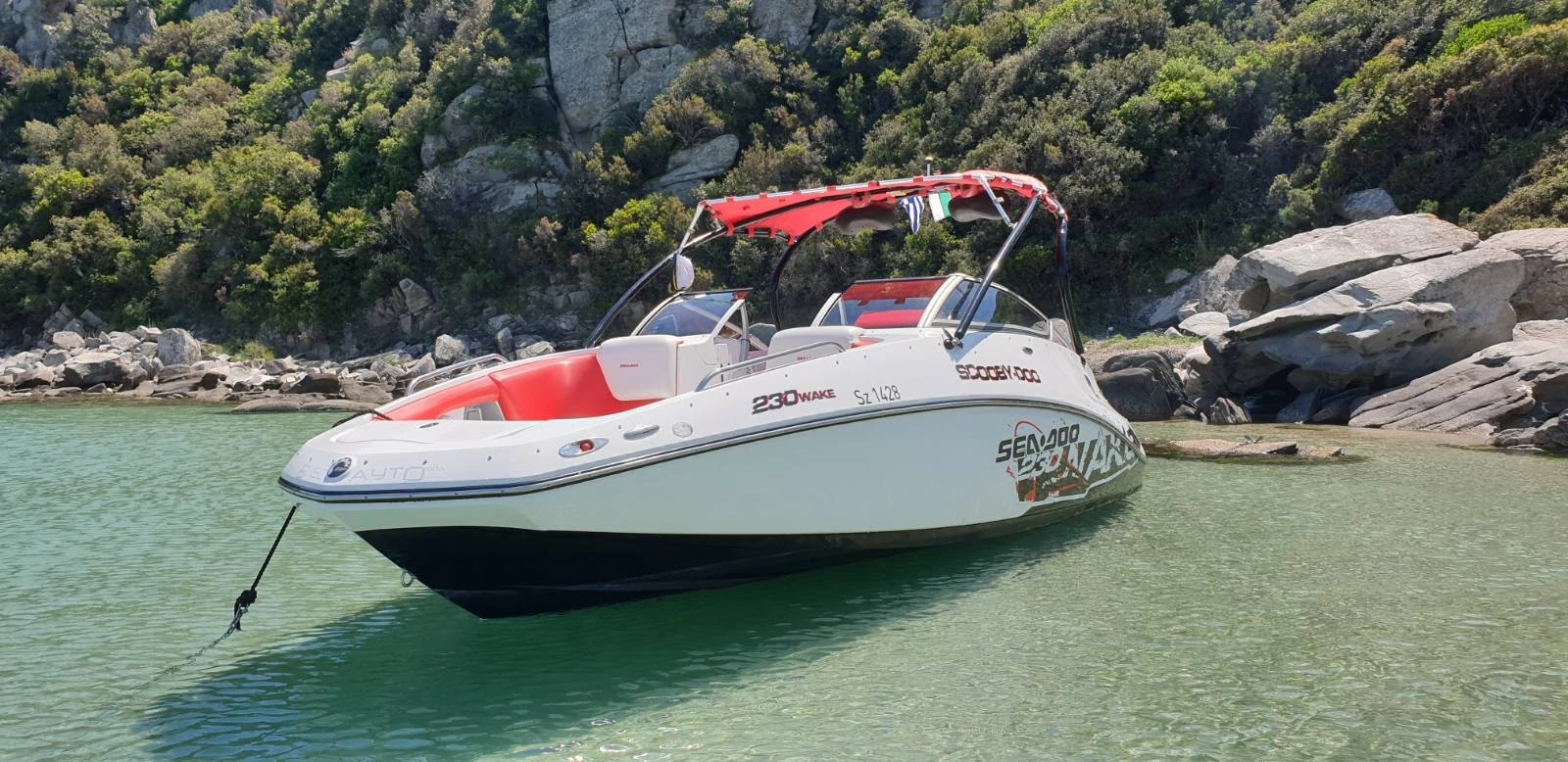 Лодка Bombardier Sea Doo WAKE-230 - изображение 4