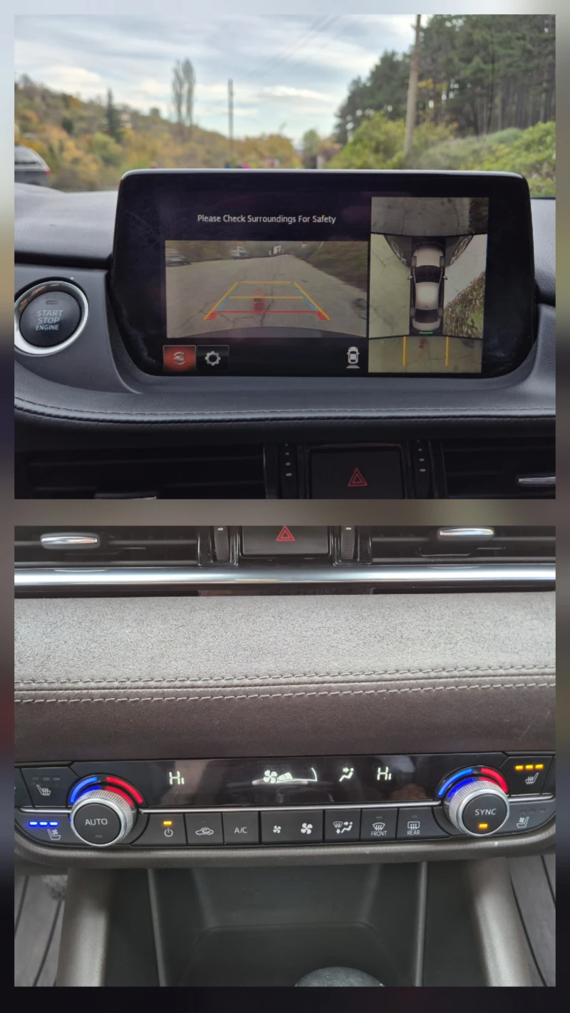 Mazda 6 2.5T GT FULL, снимка 14 - Автомобили и джипове - 52391863