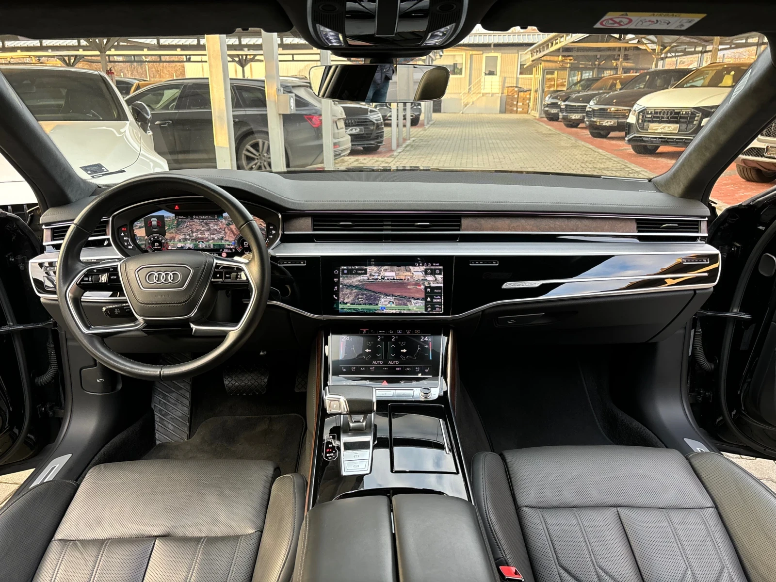 Audi A8 55TFSI#LONG#3xDVD#ALCANTARA#EXCLUSIVE#FULL | Mobile.bg   12