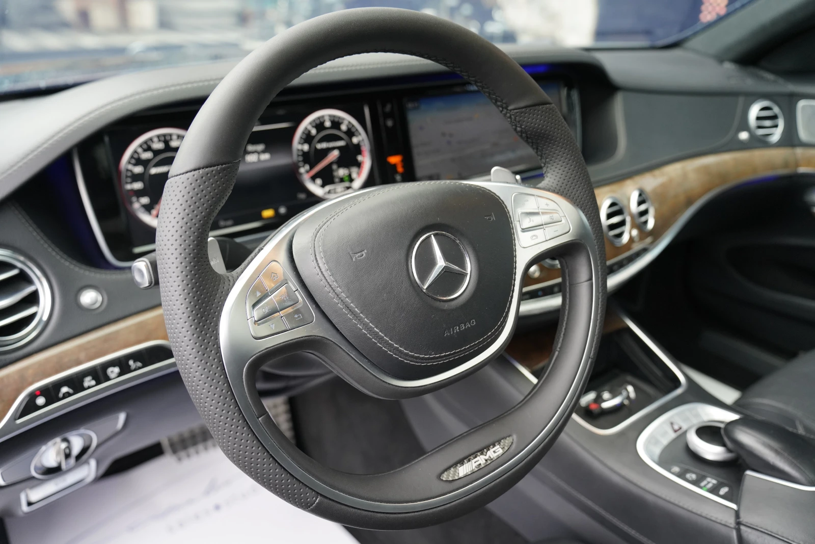 Mercedes-Benz S 63 AMG Long 4Matic, снимка 10 - Автомобили и джипове - 53731579