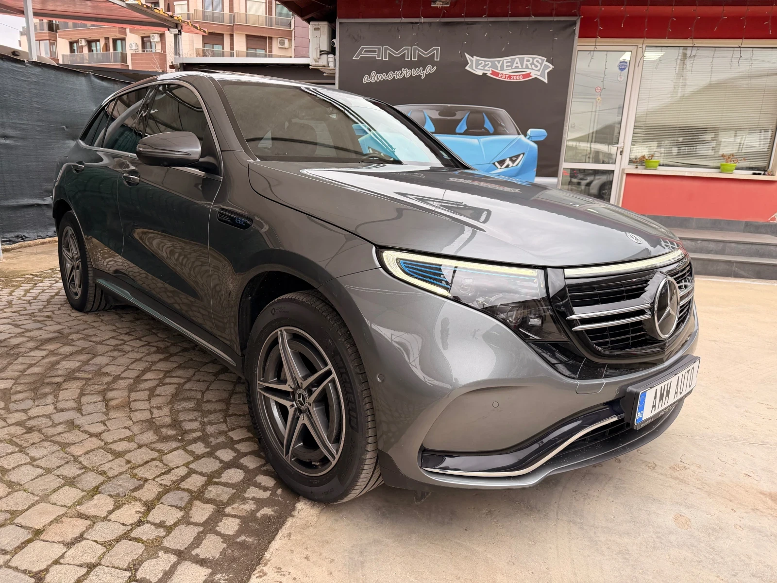 Mercedes-Benz EQC AMG-FULL* TOP* Head Up * Шибедах* Камера 360* 19 - изображение 3