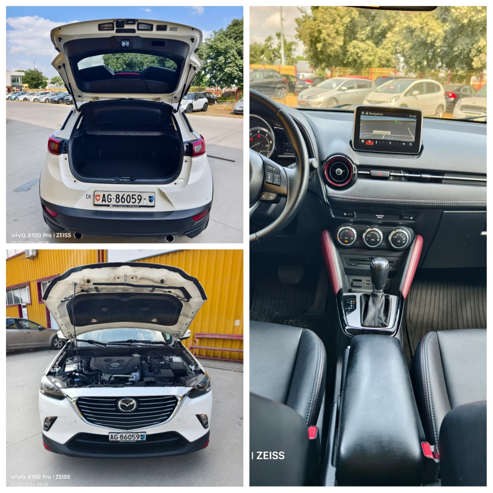 Mazda CX-3 1.5D Swiss Aut., снимка 15 - Автомобили и джипове - 55373751