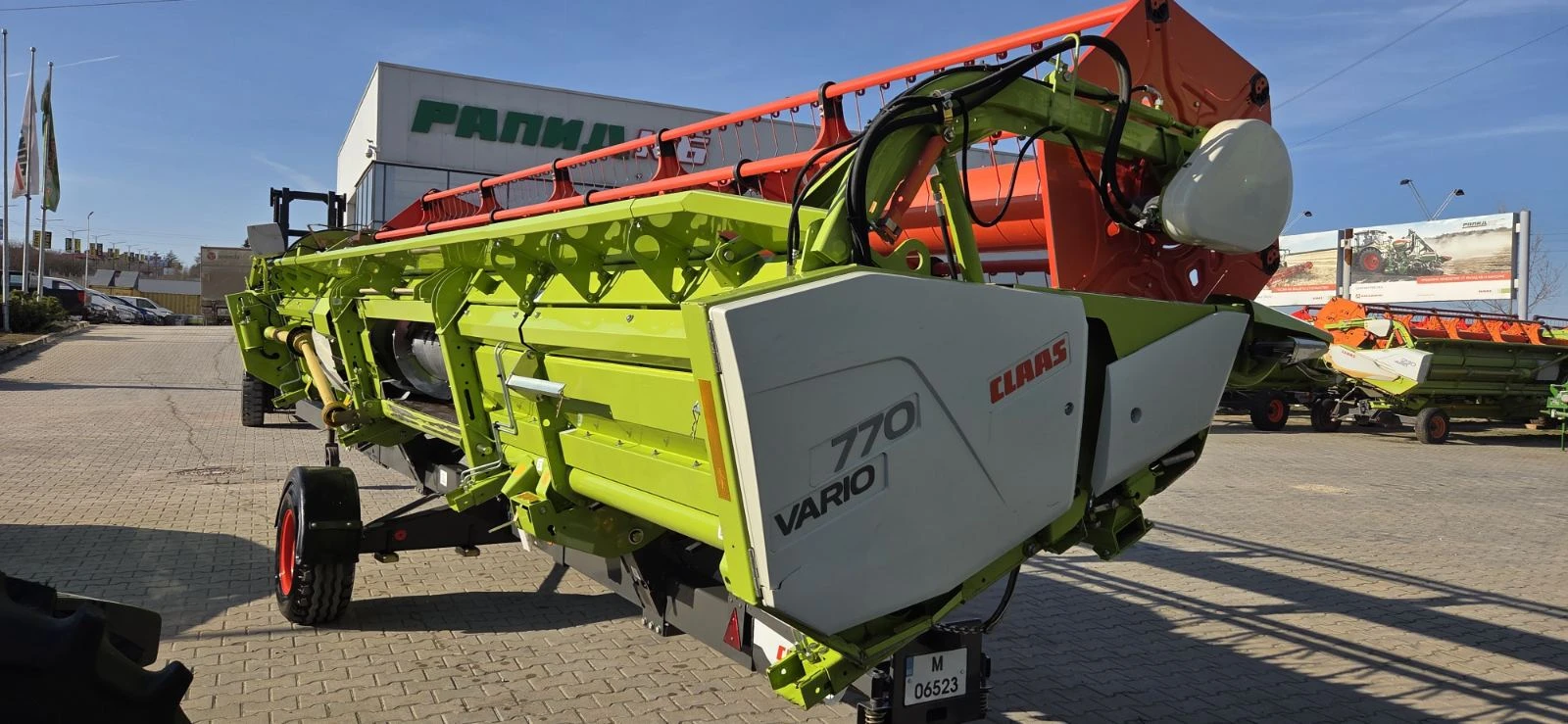 Комбайн Claas Lexion 660, снимка 14 - Селскостопанска техника - 53771284