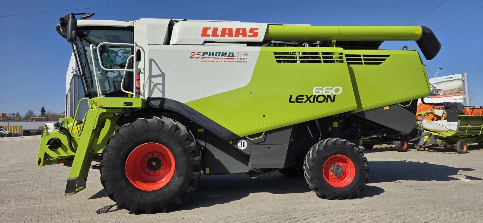 Комбайн Claas Lexion 660 - изображение 2