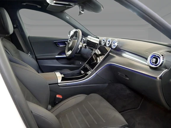 Mercedes-Benz C 300 4Matic = AMG Line = Advanced Plus Гаранция, снимка 9 - Автомобили и джипове - 55787822
