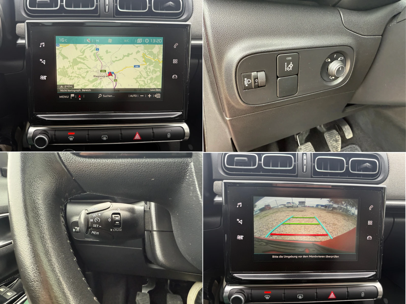 Citroen C3 1.2i/110ps/Panorama/Keyless Go/Full option/Euro6 | Mobile.bg   13