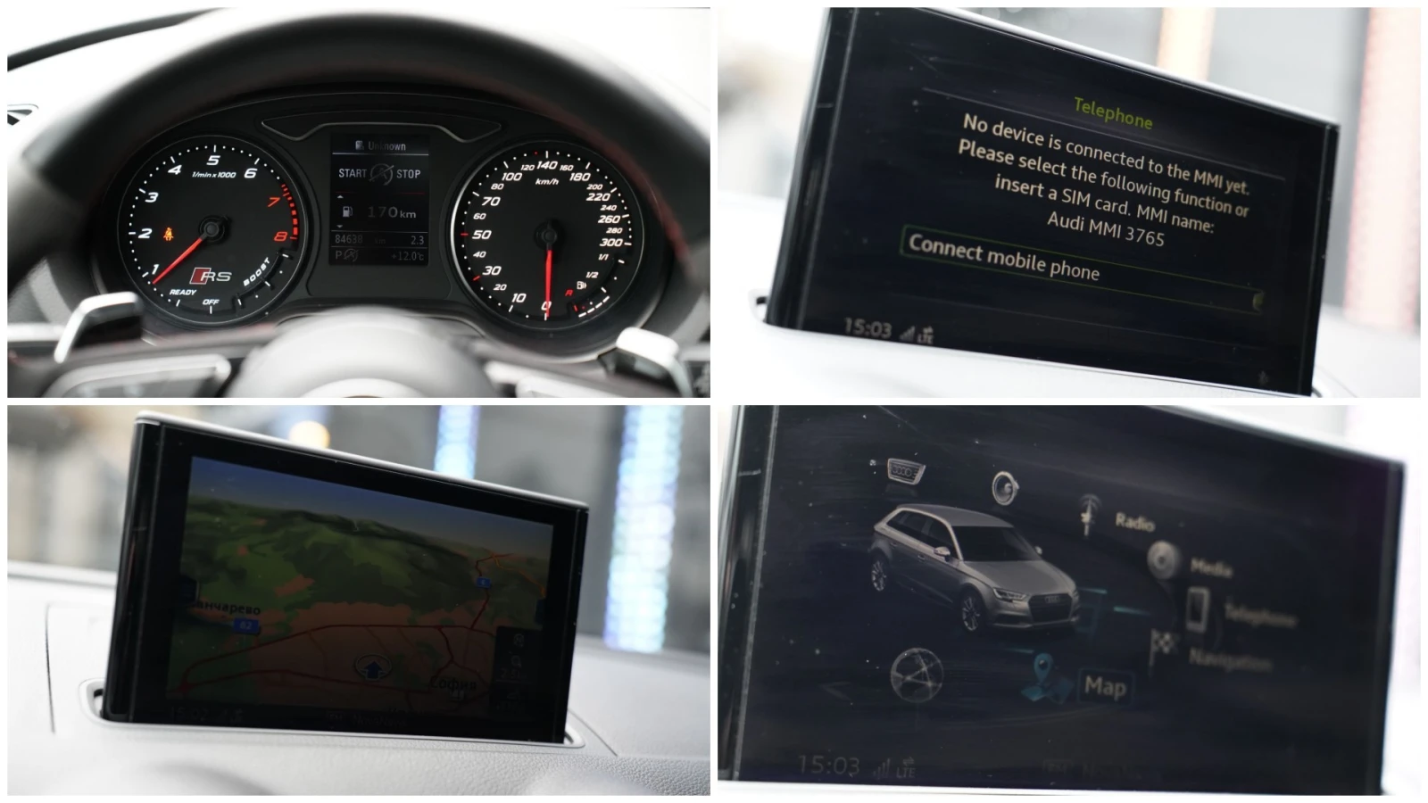 Audi Rs3 Quattro Sportback Facelift Bang&Olufsen 530HP | Mobile.bg � ����������� 13