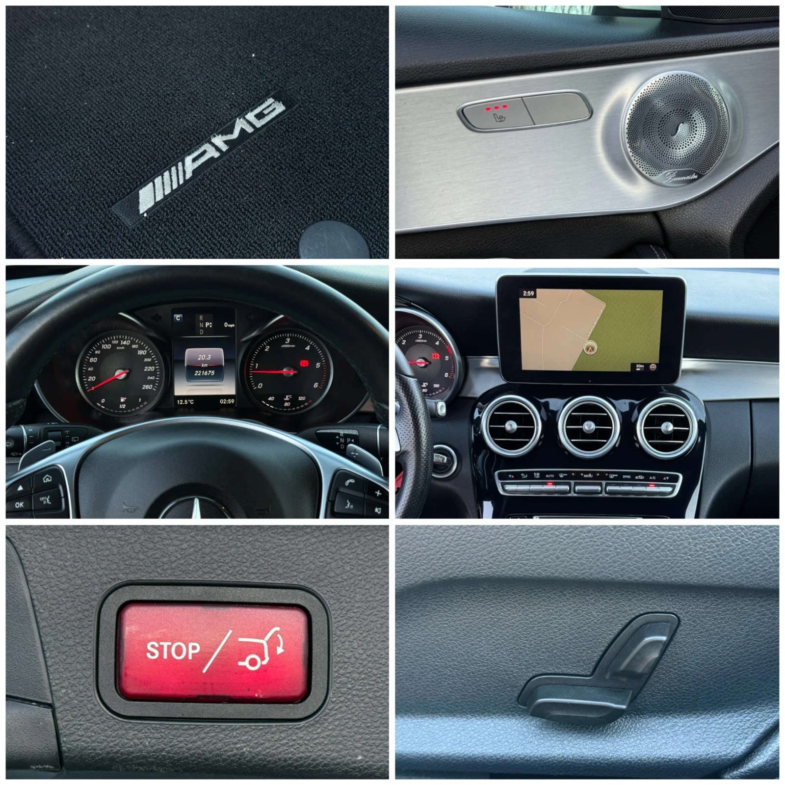 Mercedes-Benz C 250 CDi AMG, снимка 16 - Автомобили и джипове - 54711442