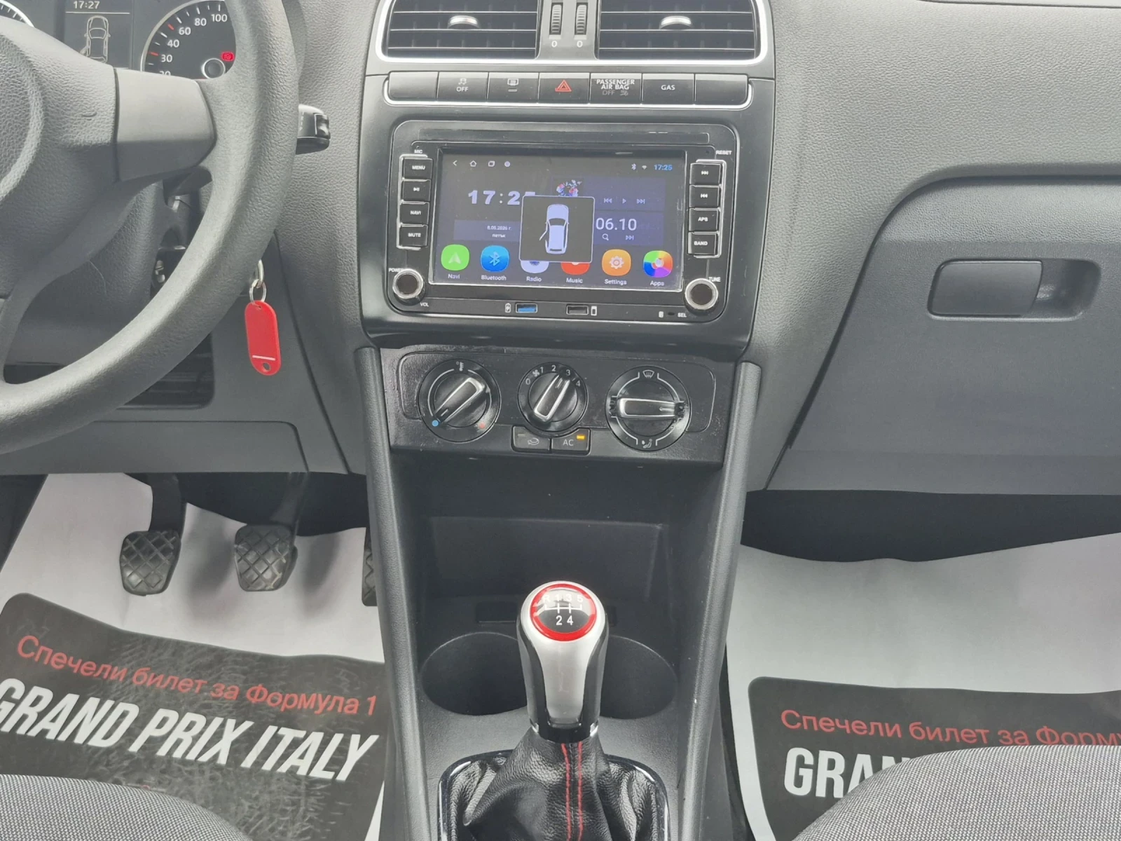 VW Polo 1.6FEIS.ГАЗ.НАВИ.ITALIA, снимка 10 - Автомобили и джипове - 55006157