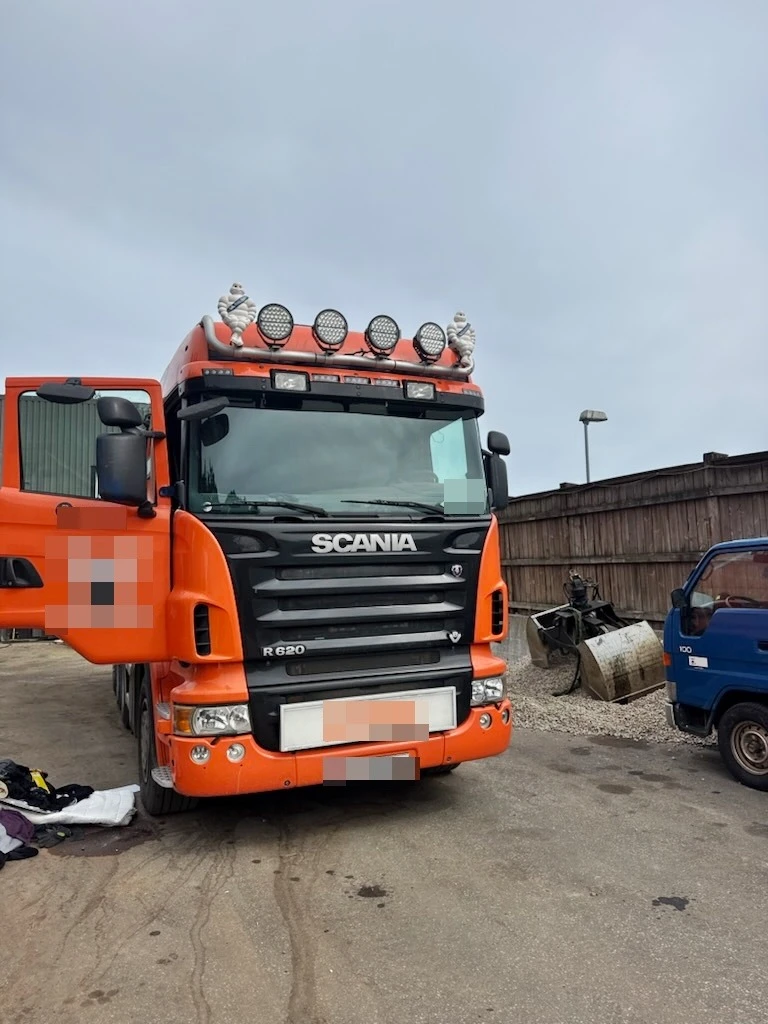 Scania R 620 8x4 + Palfinger 44002 JIB Winch, снимка 2 - Камиони - 55899044