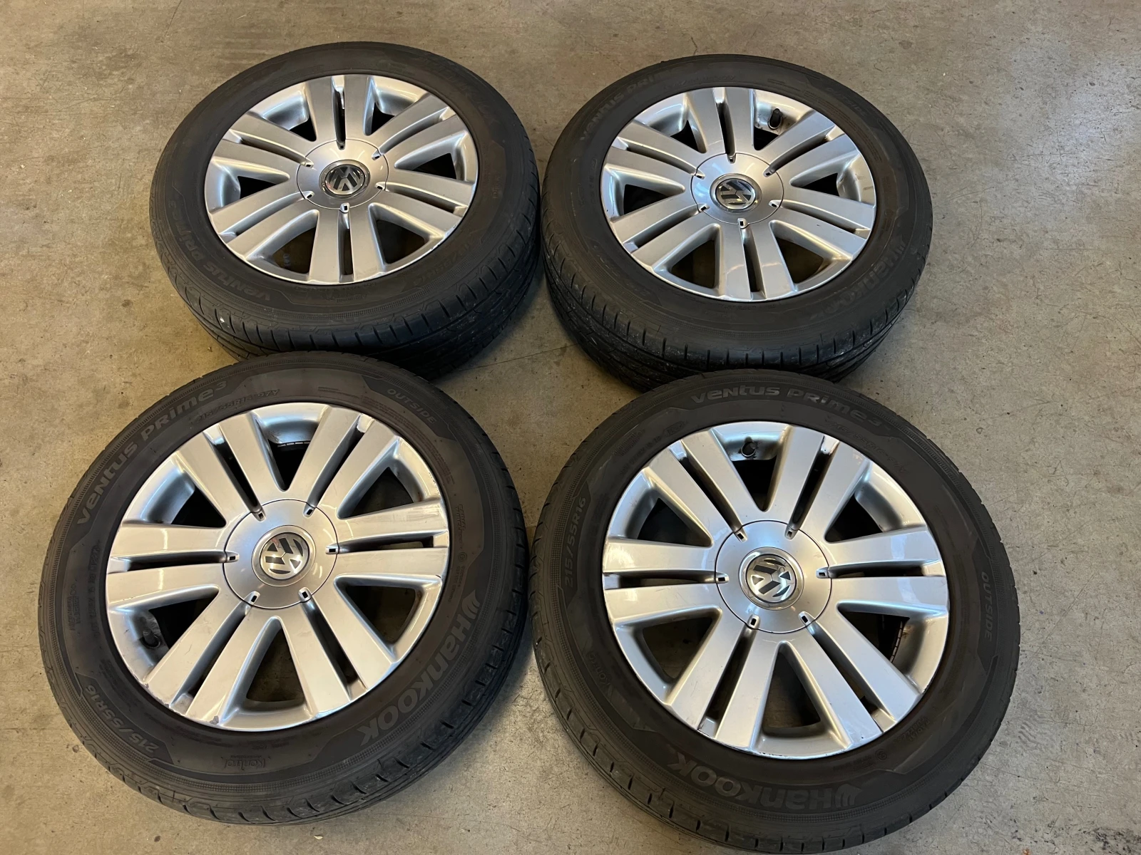 Гуми с джанти Hankook 215/55R16, снимка 4 - Гуми и джанти - 54401130