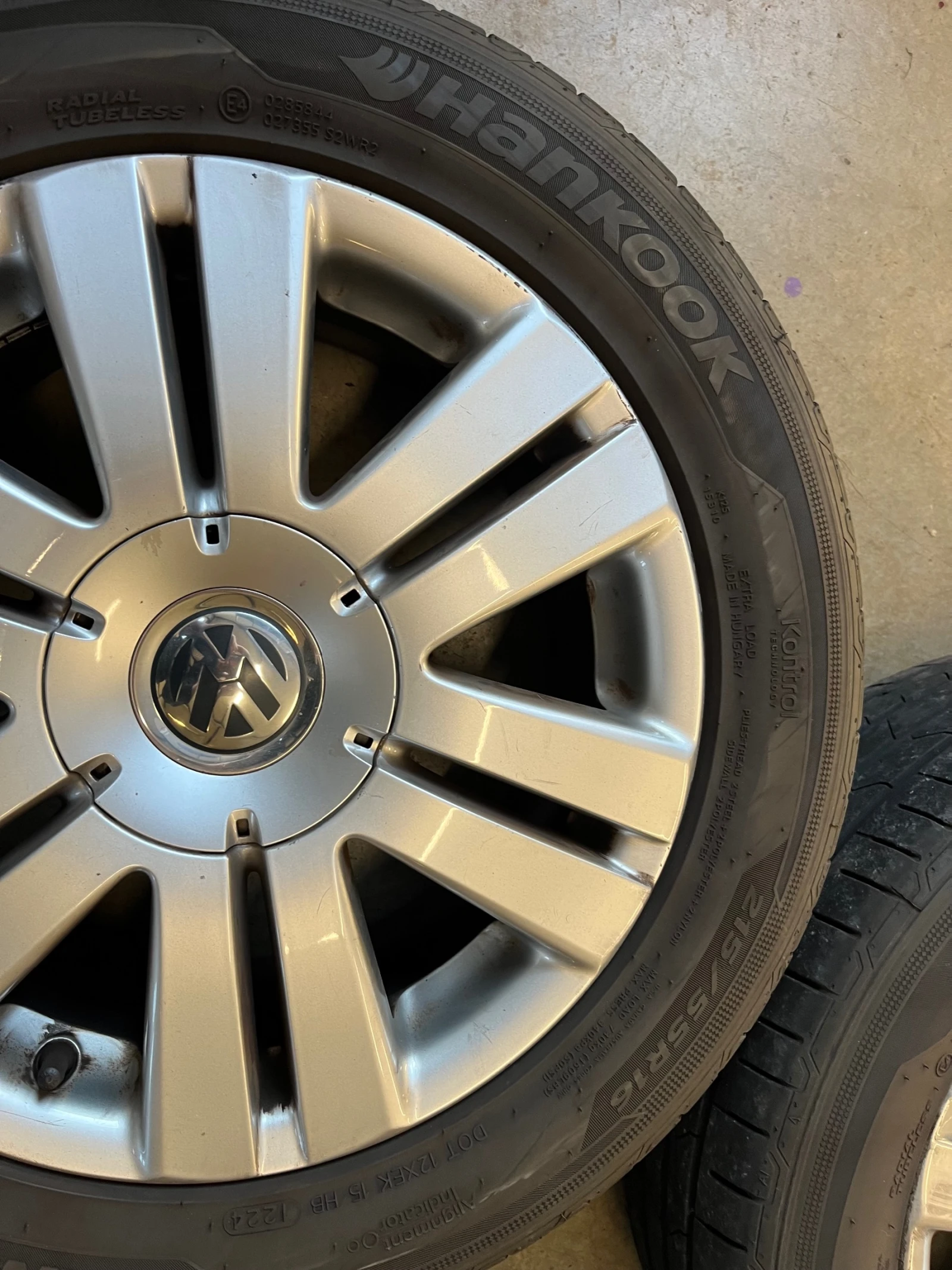Гуми с джанти Hankook 215/55R16, снимка 5 - Гуми и джанти - 54401130