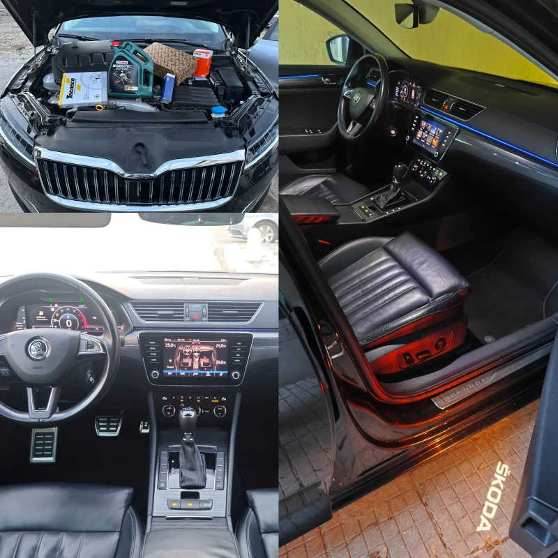 Skoda Superb DIGITAL, FACE, AVTOMAT, AMBIENT , снимка 7 - Автомобили и джипове - 48174640