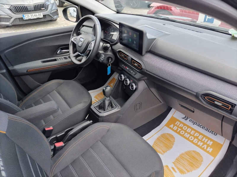 Dacia Sandero Stepway/1.0TCe/90к.с./ КАПАРИРАН, снимка 11 - Автомобили и джипове - 51042429