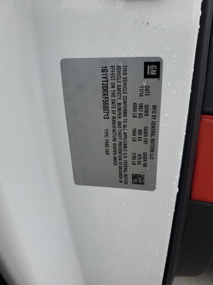 Chevrolet Corvette Z06 3LZ 6.2L V8 650кс, снимка 13 - Автомобили и джипове - 53297569