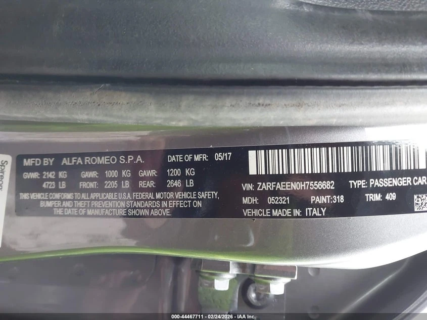 Alfa Romeo Giulia 2.0l Ti Awd, снимка 9 - Автомобили и джипове - 54197675