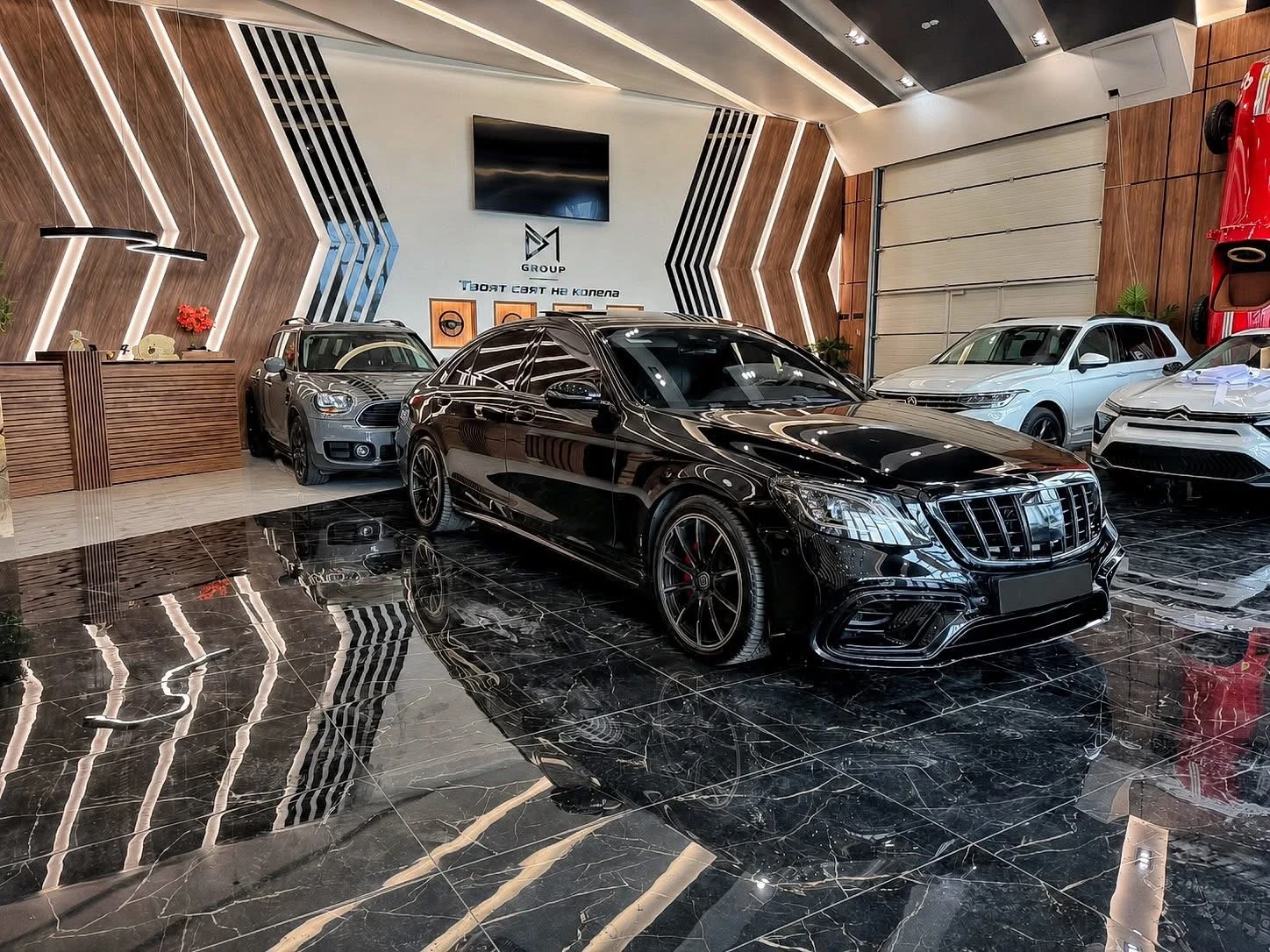 Mercedes-Benz S 560 LONG | 4MATIC | BRABUS optic , снимка 3 - Автомобили и джипове - 54649438