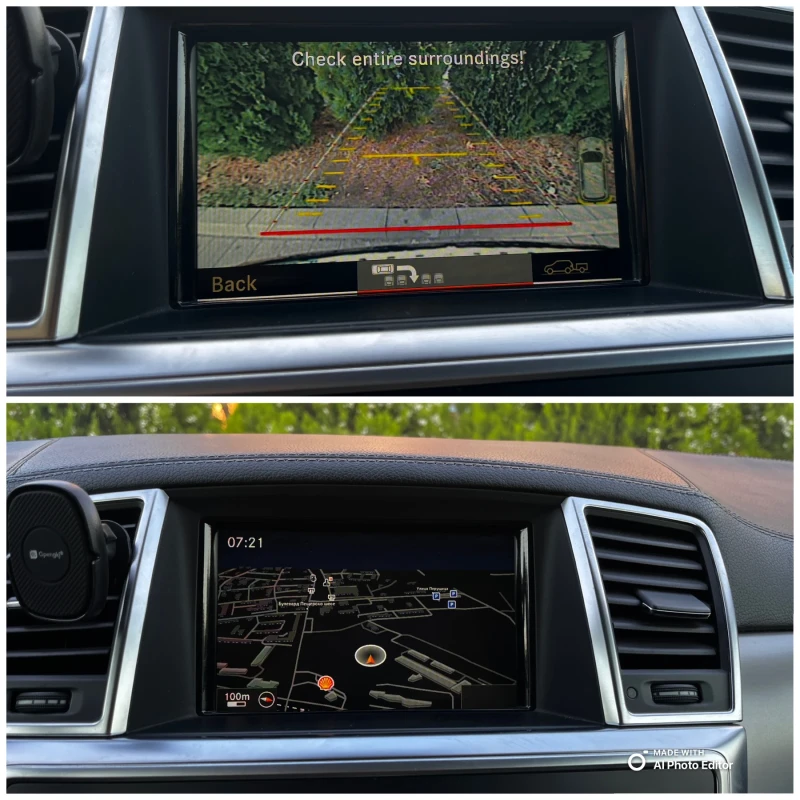 Mercedes-Benz ML 350 AMG PACK/Off Road/CarPlay/ДистроникPlus/HK/Подгрев, снимка 6 - Автомобили и джипове - 52856298