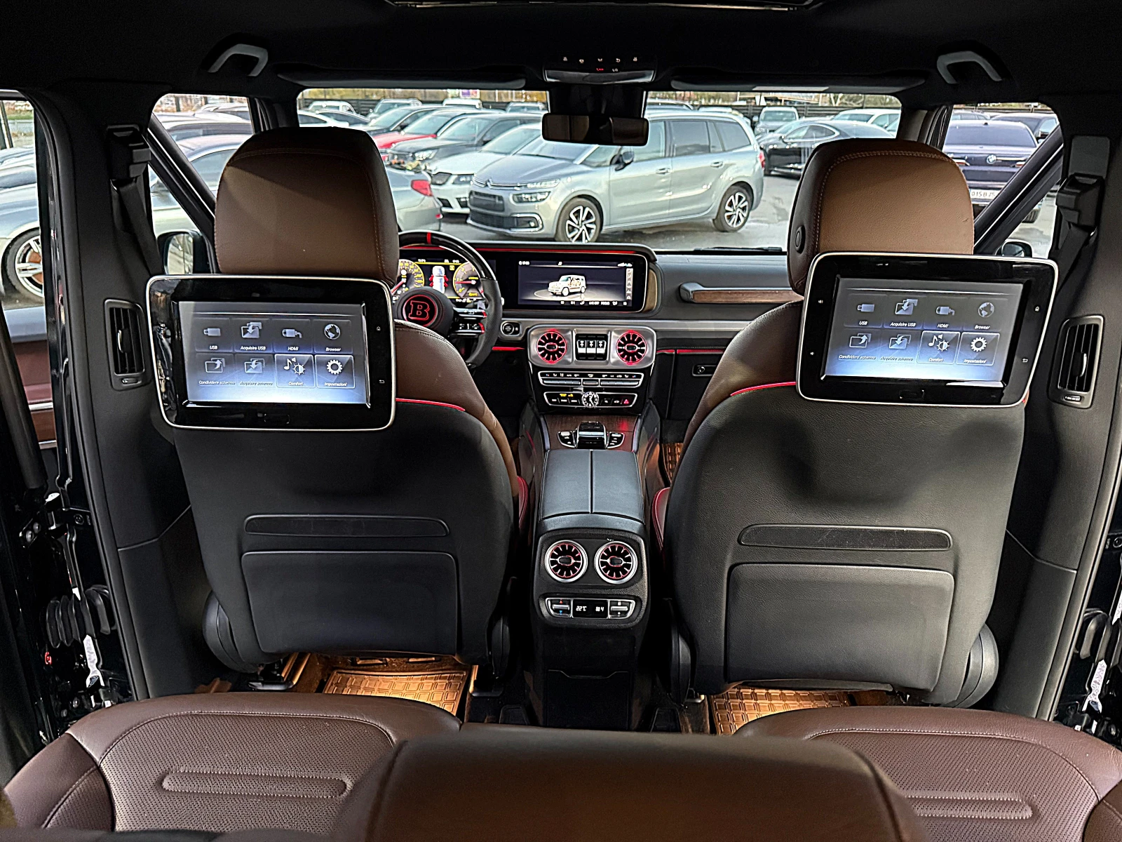 Mercedes-Benz G 350 BRABUS OPTIK-DISTRONIK-BURMESTER-360KAMERA-�����! | Mobile.bg � ����������� 12