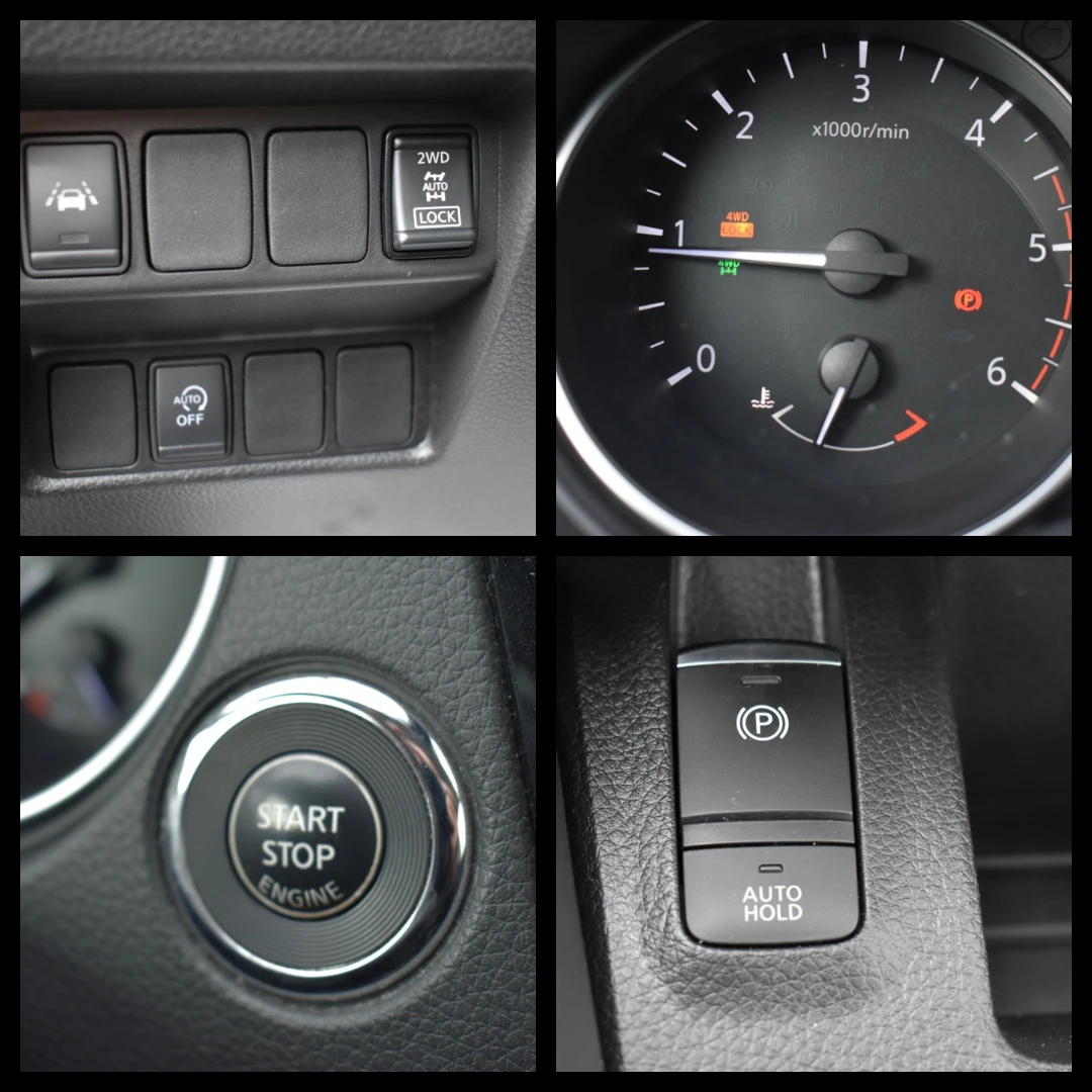 Nissan Qashqai 1.7DCI/150kc= TEKNA= 66000km= 4x4/LOCK= КАТО НОВ!!, снимка 12 - Автомобили и джипове - 53978456