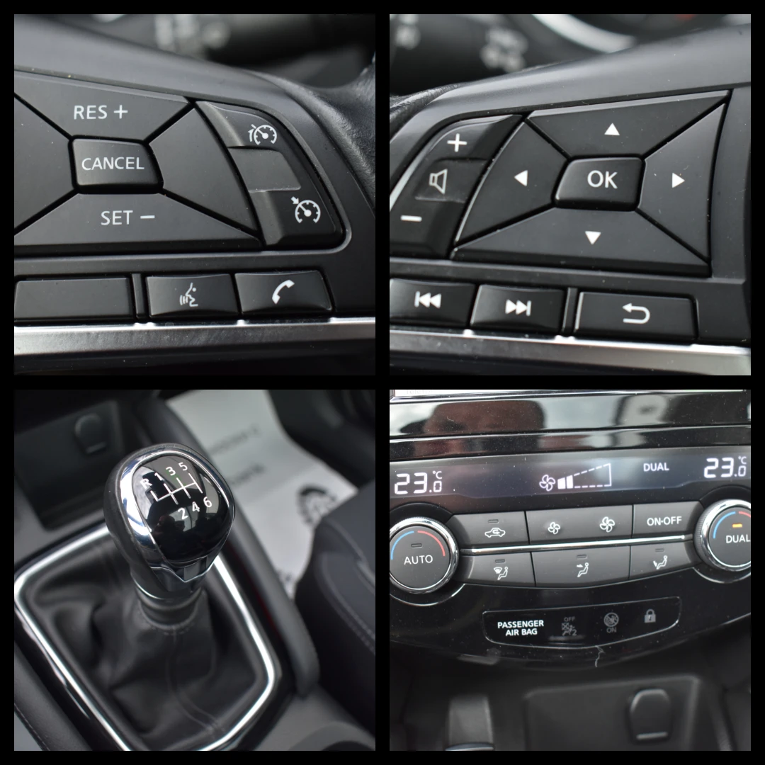 Nissan Qashqai 1.7DCI/150kc= TEKNA= 66000km= 4x4/LOCK= КАТО НОВ!!, снимка 13 - Автомобили и джипове - 53978456