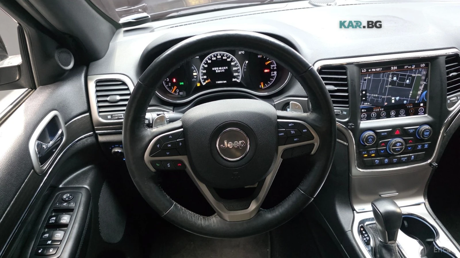 Jeep Cherokee 3.6 Limited WK2* КОЖА* ОБДУХВ* ПАНО* НАВИ , снимка 11 - Автомобили и джипове - 55400882