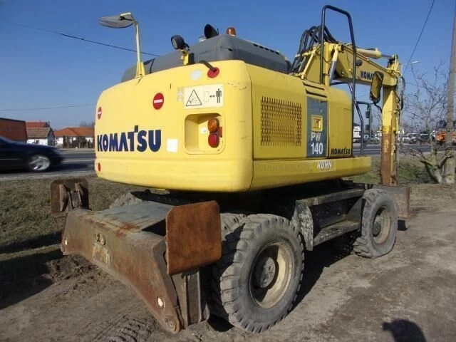 Багер Komatsu PW130-7K, снимка 5 - Индустриална техника - 52815573